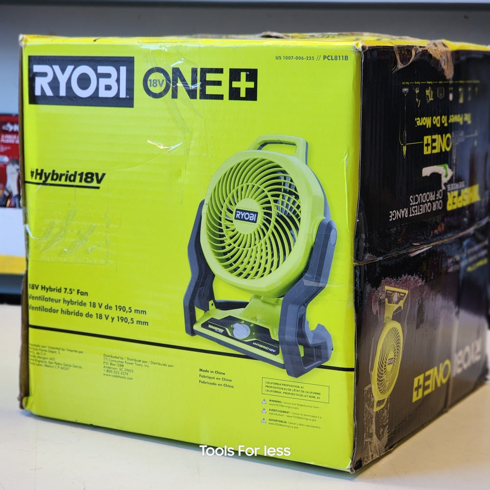 One + 18V Cordless Hybrid Whisper Series 7-1/2 in. One + 18V Cordless Hybrid Whisper Series 7-1/2 in.